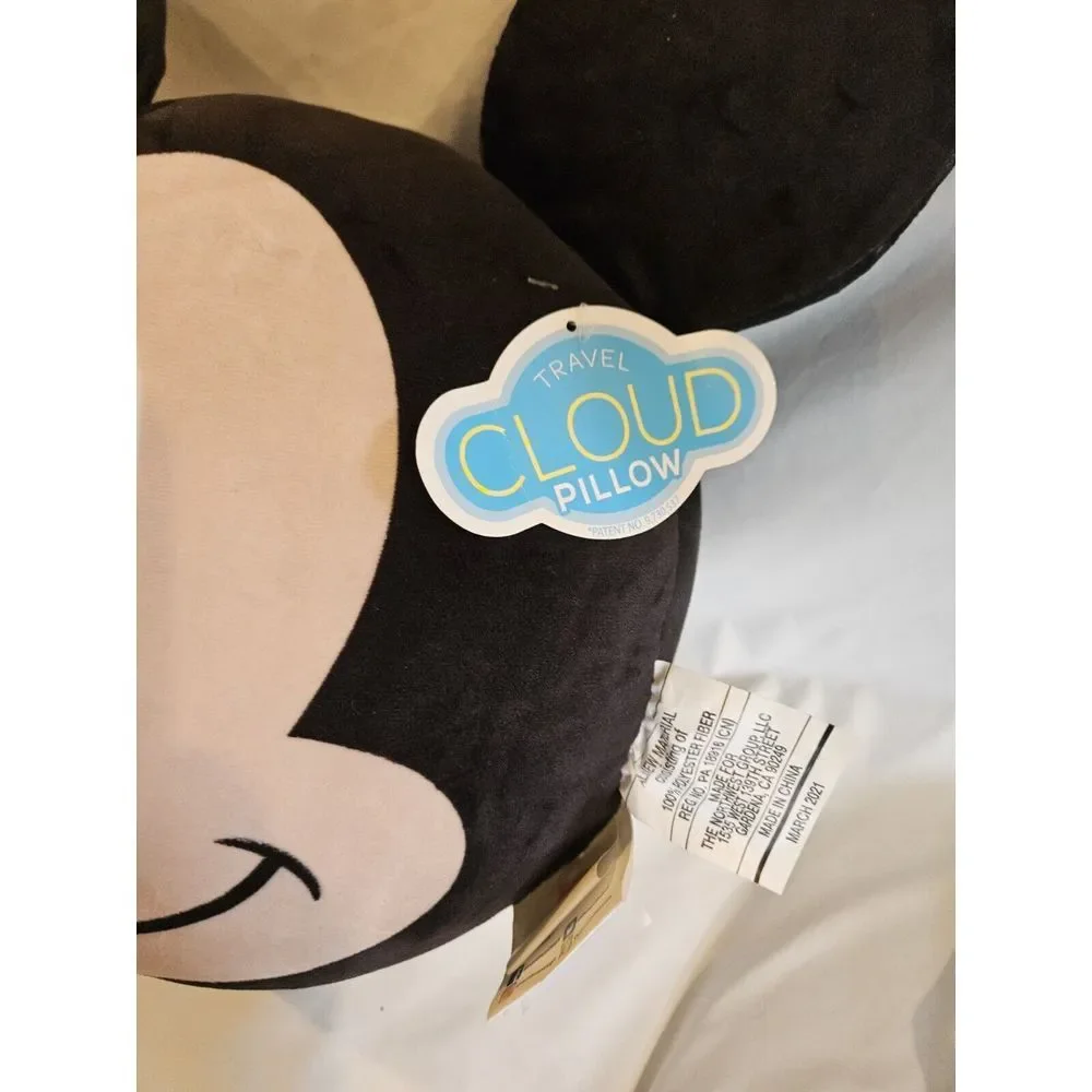 Disney Junior‎ Mickey Mouse 3D Ultra Stretch Soft Travel Cloud Pillow 11